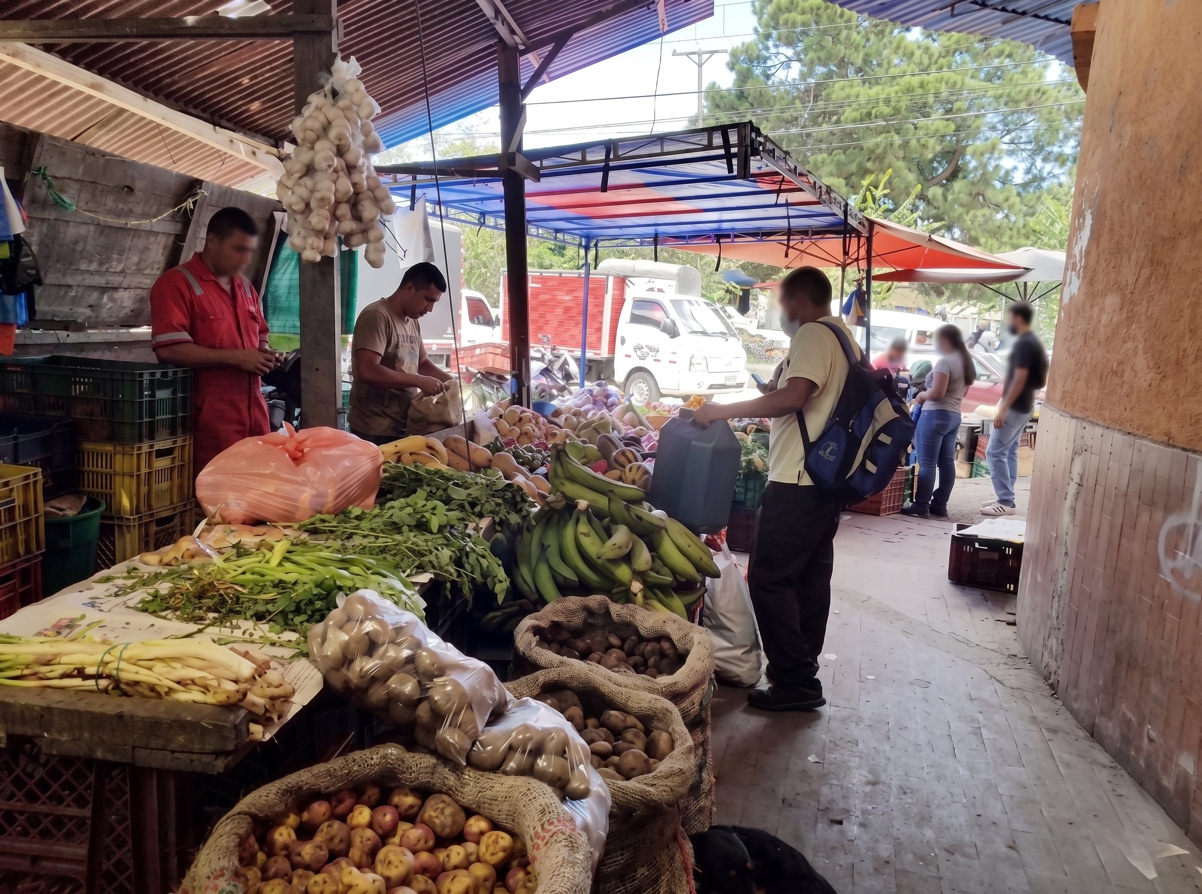 Galería Bolívar mercado tradicional de Popayán